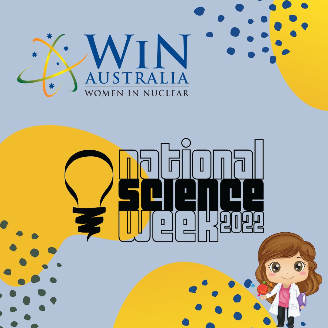 #WiNTakeOver22 is not all @WiN_Australia has happening for @Aus_ScienceWeek - check in across our social media platforms to catch even mor3 amazing #WomenInSTEM in #nuclear talking about their favourite nuclear or radiological application!