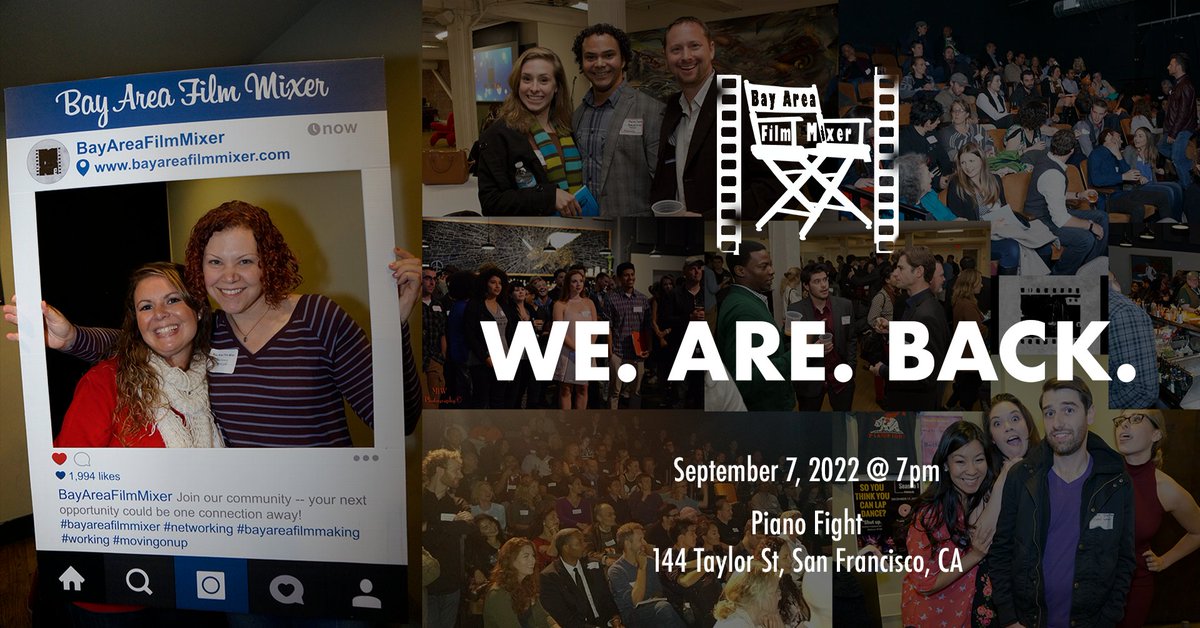 Bay Area Film Mixer tweet media