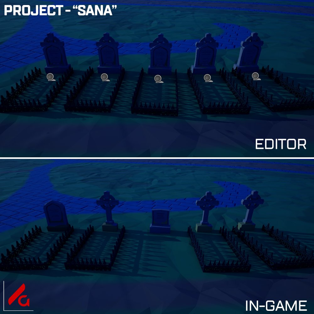 immersion_games's tweet photo. For the first post, a look at the procedural graves that will be making an appearance in the prototype for Project "Sana"
#gamedevelopment #indiedev #roguelite https://t.co/7oBvsD4txn