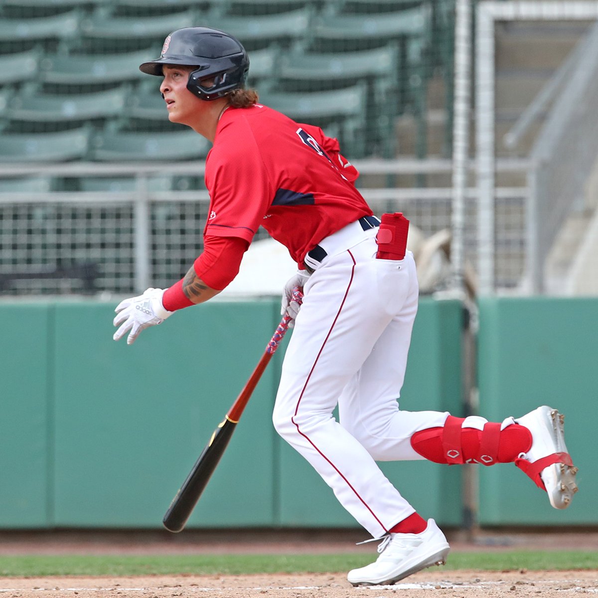 sittingstillsox's tweet photo. Lots to catch up on from a few days in Fort Myers, but I'll start with the first professional hit for @RedSox 2022 first round pick Mikey Romero. @SoxProspects https://t.co/BFeahDdWbj