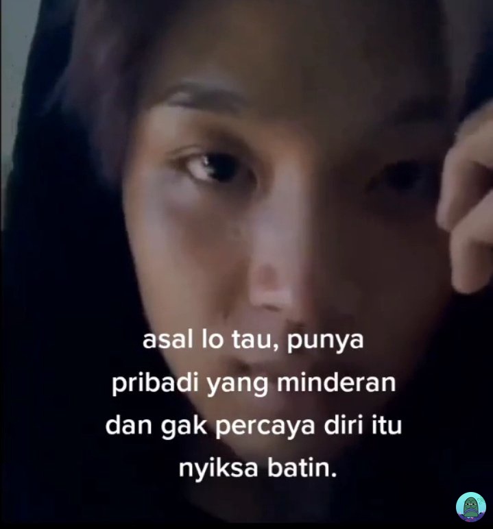 💚 bener banget, maapin yaa😔