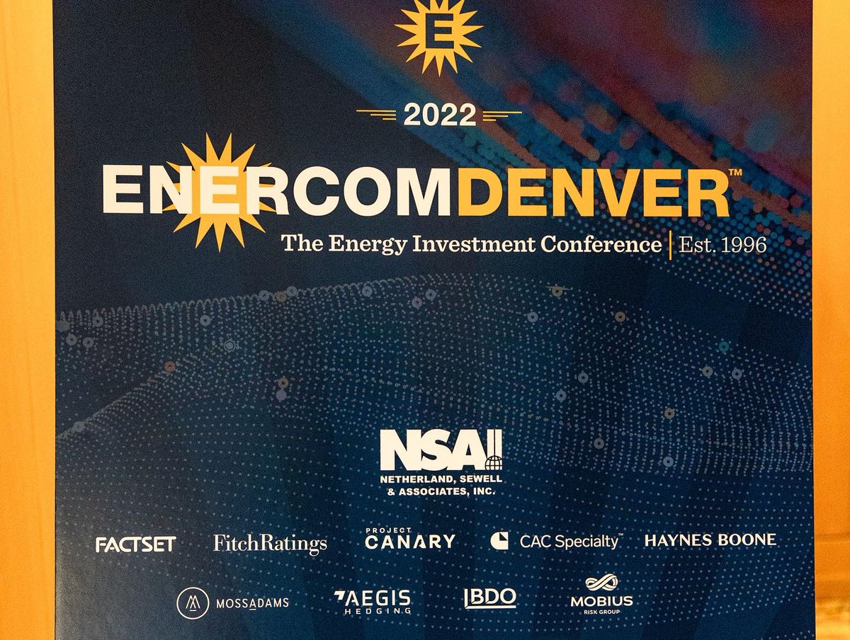 LafitteAdvisors's tweet photo. And that’s a wrap! Nice seeing everyone at ENERCOM DENVER 2022 and we look forward to next year!
To elevate your business or brand:
📲 (228) 216-2546
💻 WSmith@lafitteadvisors.com
#Enercom #enercomdenver #denver #westin #westindowntowndenver #colorado #energy #networking https://t.co/y4cmGoQVGk