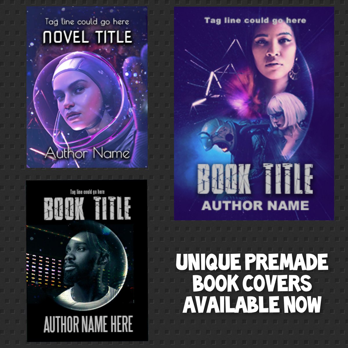 nellhfox's tweet photo. #writers need a book cover for you novel? I have some premade book covers in my gallery. Please consider taking a look! Thank you. https://t.co/OXsv9dOYCr 

@SelfPubBkCovers

#WritingCommunity #bookcovers #coverart #scifi #sciencefiction #selfpublishing #writing #AuthorsOfTwitter https://t.co/m0Awnt6wXF