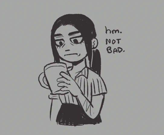 when the coffee's not that bad 