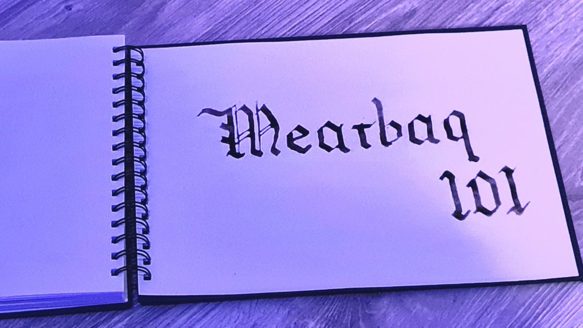 sir_doenny's tweet photo. Outcome of World Calligraphy Day enjoy ;)

#Calligraphy #gothic #gothicscript #textura #medieval https://t.co/rT7NZg4FG8