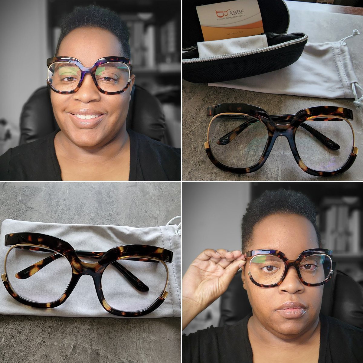 britinicia's tweet photo. I love a good frame and these tortoise frames from #abbeglasses are too cute and were super affordable. They have a pretty decent selection both traditional and what I'm going to call eccentric frames 
https://t.co/1ubbdvwcik https://t.co/bQGeSi8bAU