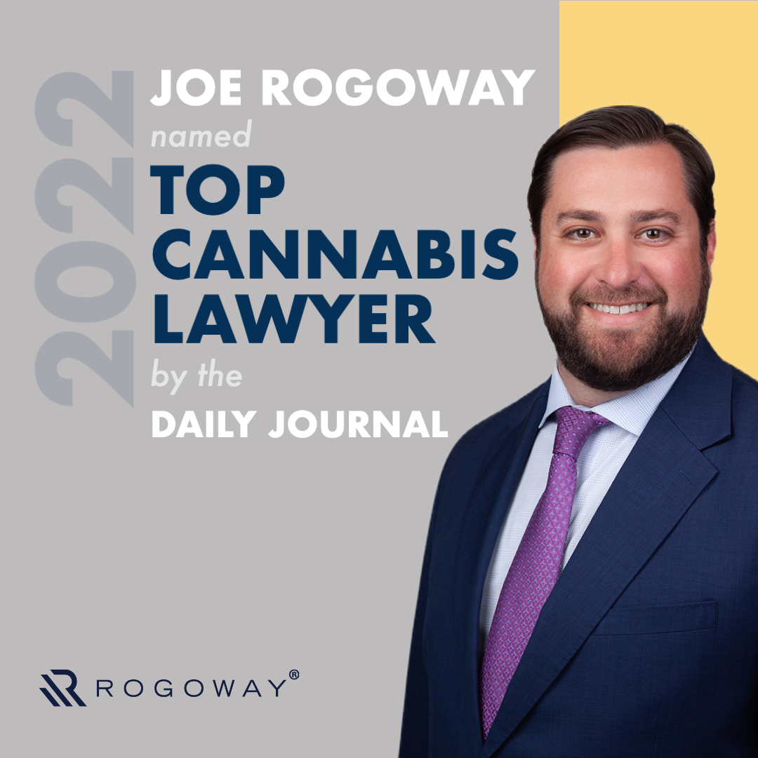 RogowayLaw's tweet photo. The Daily Journal has recognized our Managing Partner, Joe Rogoway, as one of California’s “Top Cannabis Lawyers of 2022”. Joe was one of only 20 lawyers recognized statewide. Congratulations on this well-deserved title, Joe!
#cannabisindustry #cannabislaw #cannabislawyer https://t.co/dlRGH3x5gm