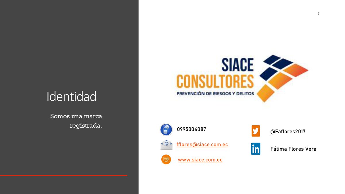Faflores2017's tweet photo. Estimada Red, comparto con Uds. mi experiencia que puede servir para atender sus necesidades. Lo que nos diferencia es la pasión por lo que hacemos.
Si necesitas acompañamiento para implementar tu sistema de prevención de riesgos de LAFD a las órdenes. #notarias #mv #APNFD https://t.co/DnXvCA9FHw