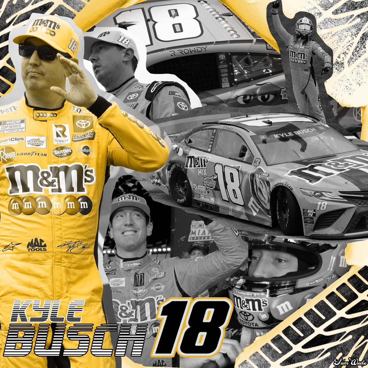 SDUBWallpapers's tweet photo. Kyle Busch 🏁 @NASCAR @KBMteam @mmschocolate @rowdyenergy @NASCARonNBC @NASCARONFOX @NascarMemes @LastLapInsider @NASCARNation @NASCAR_Xfinity @NASCARHall @KyleBusch #nascar #kylebusch #mms #racing #nascarracing #WallpaperWednesday #SDUBCertified https://t.co/8lE1rscWt8