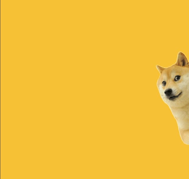 Number6Weyoun's tweet photo. 🐕💛 #Dogecoin https://t.co/4f8WIPFeQ3