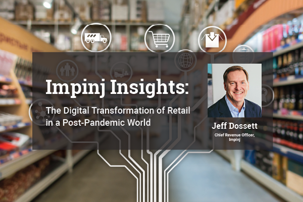 Impinj's tweet photo. How has the retail industry been dealing with supply chain disruptions and other challenges? @Impinj CRO @jeffdossett discusses the industry's digital transformation and how RAIN RFID has helped retailers adapt and be successful.

https://t.co/tYQN9VZlJU https://t.co/89EbmDObcM