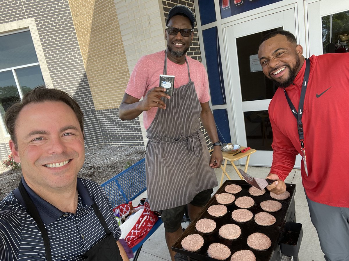 Order up! I think we have more fun cooking for the staff than they do eating it! #OneHeartbeat