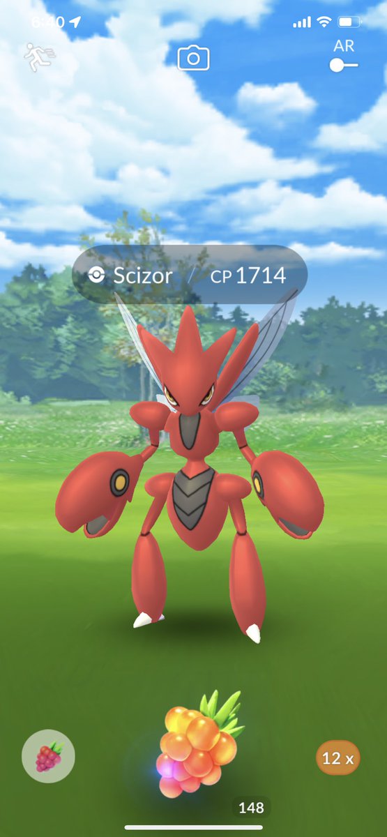 CreamOfWheat91's tweet photo. Just in time! #hundo #scizor from a #megaraid! I can’t wait to #maxoutmonday this thing!
@pokedaxi @thetrainerclubb
(I also got a #neverahundo earlier today @ProPlanty 🫠)
#pokemon #pokemongo #hundopokemon https://t.co/EEgffJ90Lz