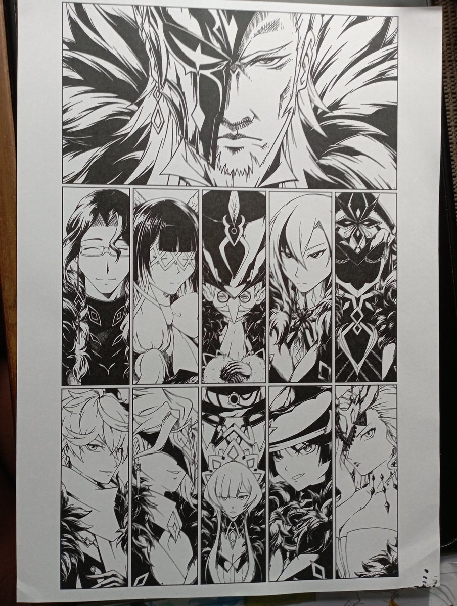 tomcapung's tweet photo. ALL DONE!!!
#Harbingers #Genshinlmpact #pierro #thejester #columbina #damselette #Pulcinella #therooster #scaramouche #balladeer #lasignora #thefairlady #Pantalone #regrator #tartaglia #childe #dotore #thedoctor #Capitano #thecaptain #sandrone #marionette #Arlecchino #theknave https://t.co/TAsD2k9jqF