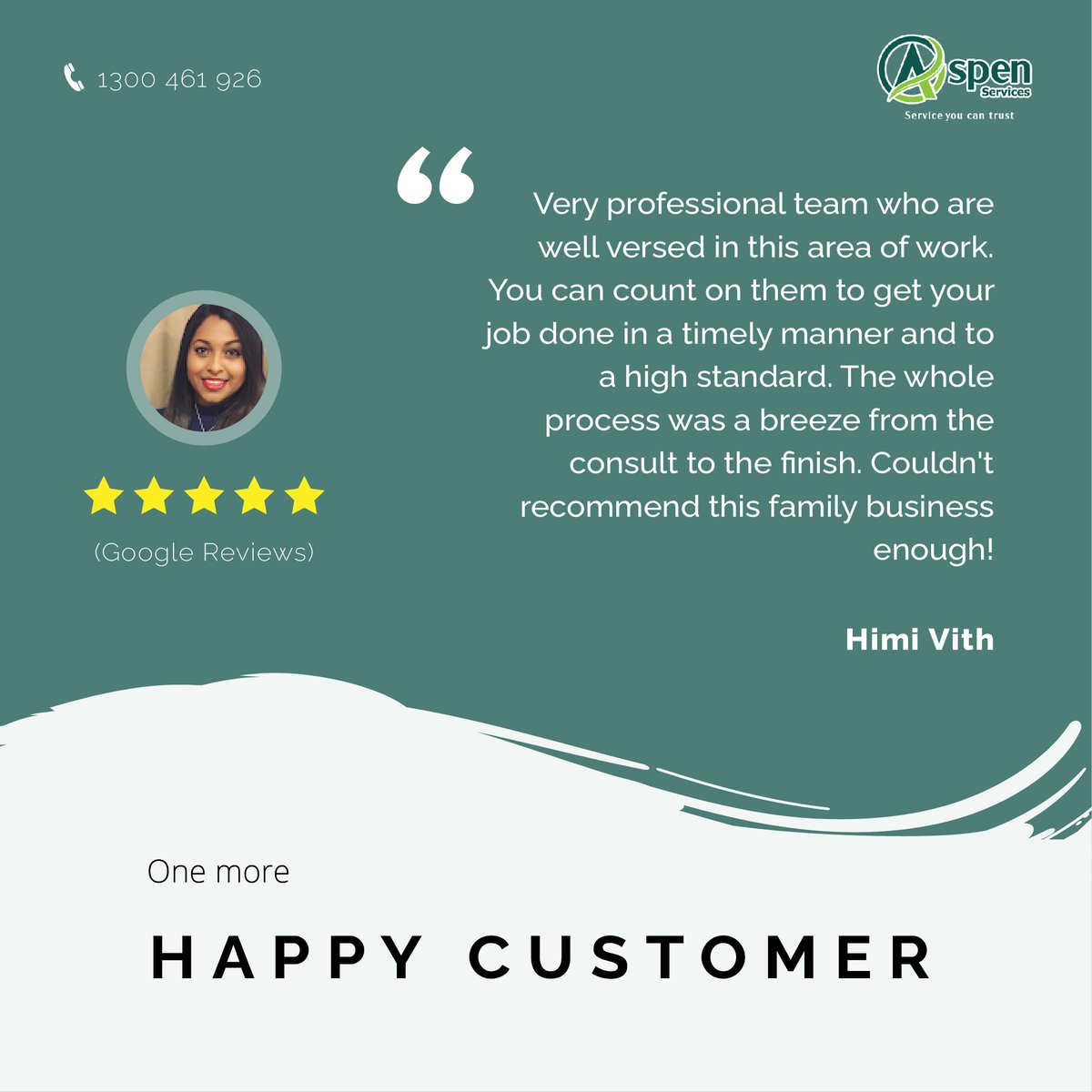 Aspen_Service's tweet photo. Thanks, Himi for your excellent review of our services. 

Looking forward to serving you again!

#happycustomer #testimonials #customerfeedback #cleaningservices #brisbane #australia #goldcoast #sunshinecoast #tileregrouting #bathroom #homeimprovement #bestprice #googlereview https://t.co/8ubXHQ9CIz