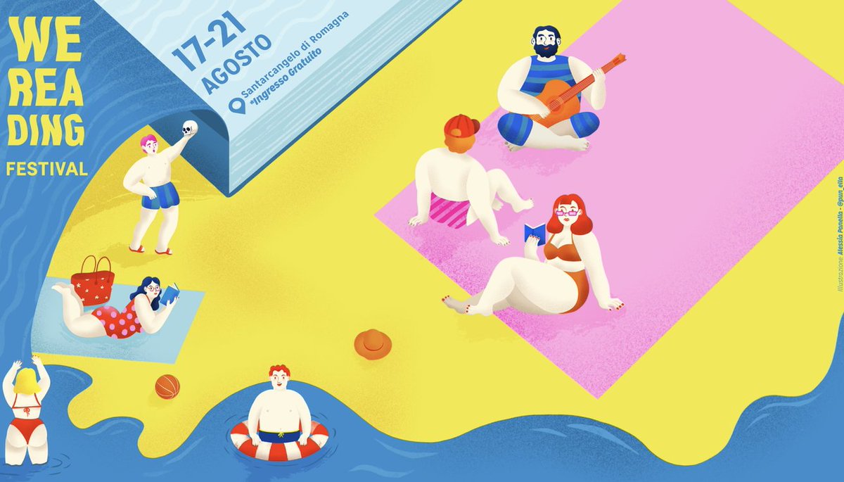 Dal 17 al 21 agosto torna #WeReadingFestival <a href="/WeReadingTW/">We Reading</a> con #PierlucaMariti, #MaxCollini e #GiuseppeCivati, #EugenioinViaDiGioia, #Bais e altri
endofacentury.it/2022/08/11/we-…