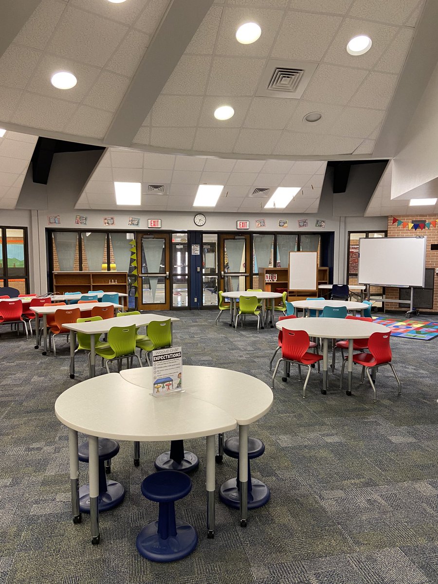 The new library furniture from @honfurnitureco is 🔥😍 &amp; even better in person!! 

The space is almost ready for kids next week!! ✨

#librarymediaspecialist #teacherlibrarian #librariesareessential #wpsproud #librariansofinstagram #homesweetlibrary <a href="/usd259libraries/">usd259libraries</a>