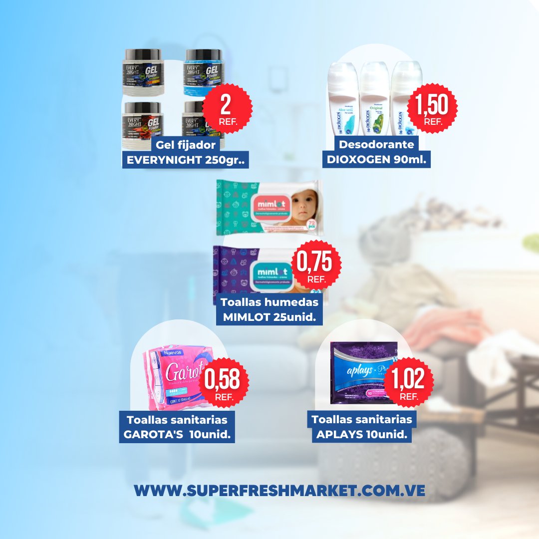 freshmarketmcbo's tweet photo. ¡Es momento de consentirte y cuidar tu casa! 🥰 por eso te ofrecemos los mejores precios en nuestros productos de hogar 🏠 y perfumería 🧴
Te esperamos este JUEVES en tu sede #FreshMarket más cercana🤍.
#juevesdehogar
#promosmcbo
#ofertasmaracaibo
#compraonline https://t.co/rDhW3YHg1A