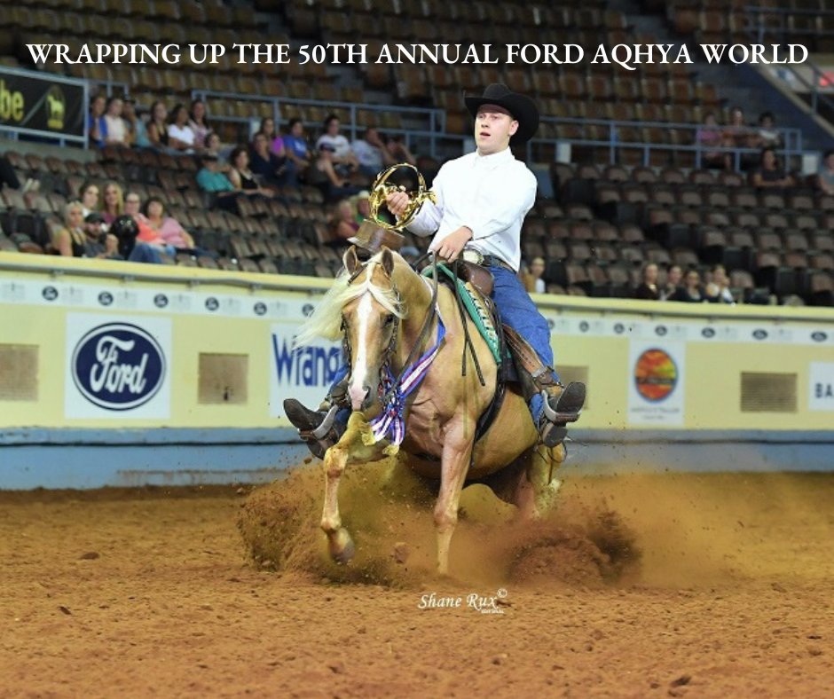 AQHA's tweet photo. #AQHYA members from across the globe competed at this yearโs Ford AQHYA World Championship Show for the chance to experience the thrill of taking home a coveted gold globe. Read the wrap-up โก๏ธ https://t.co/niftEI1oNn
๐ธ Shane Rux Photography https://t.co/YAStfCjxfZ