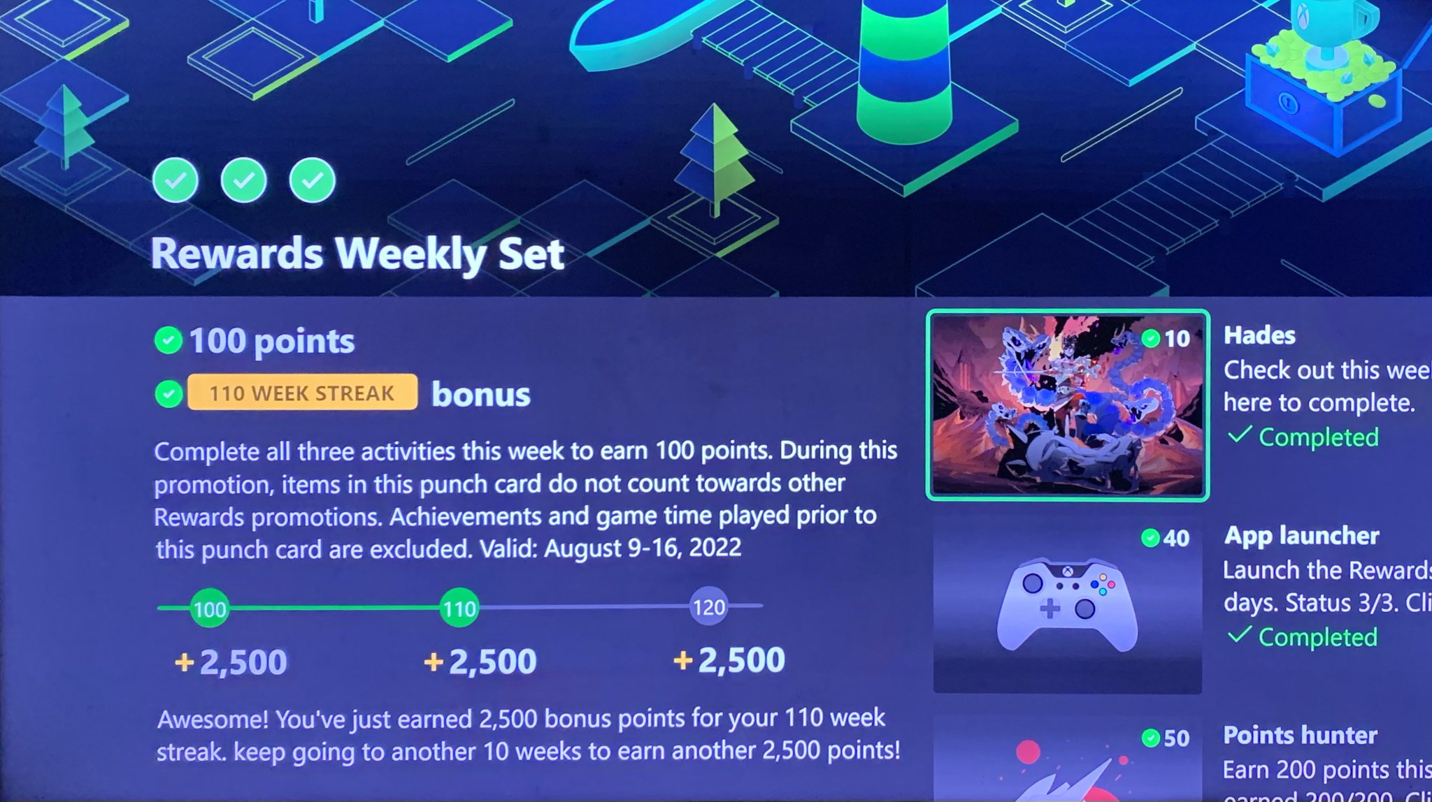 What happened to the july monthly bonus set on Microsoft rewards