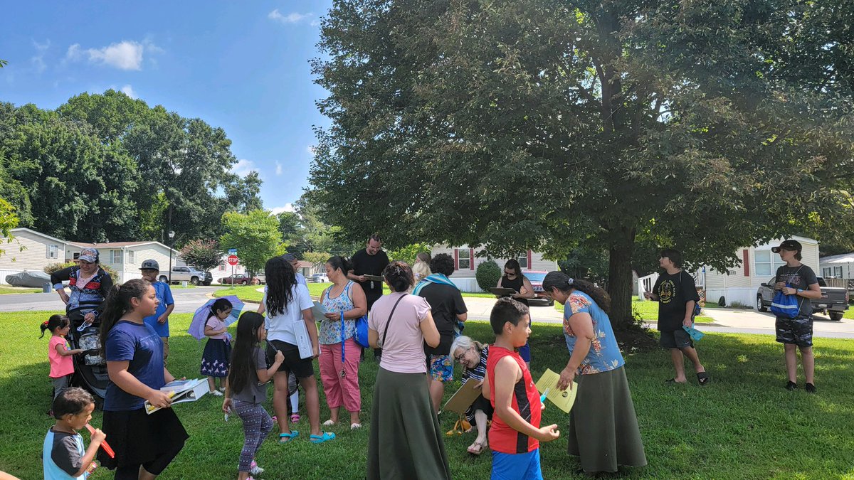 Got out into the community today with amazing educators to see our kids, distribute books, supplies, help families get ready for the upcoming school year, and of course have popsicles!! Today was a good day:) #AACPSAwesome
