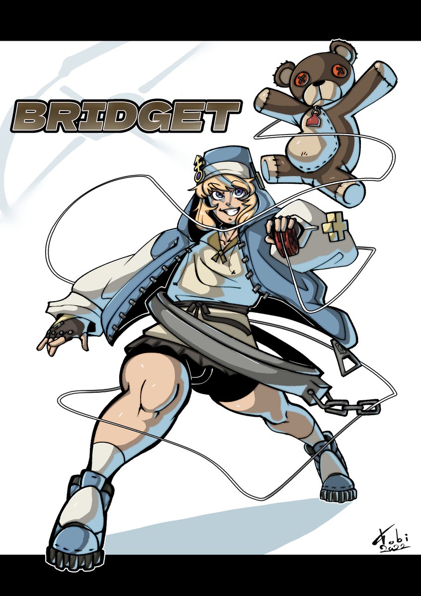 iWonderArt 🎀 on X: I love bridget guilty gear, the strive