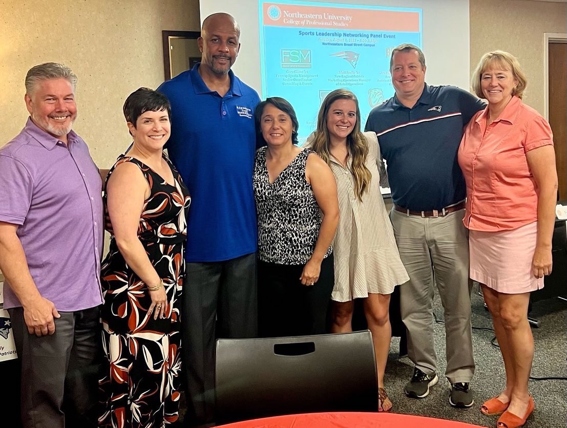man_purpose's tweet image. Good time participating on the Masters of Sports Leadership alumni panel at Northeastern University.  Make time to give back !