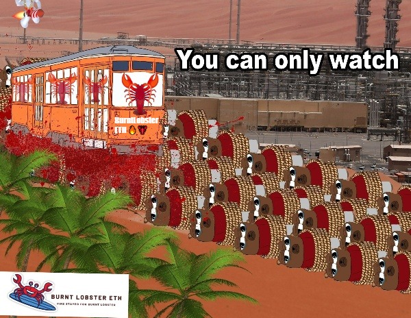 <a href="/BurntLobsterETH/">BurntLobsterETH 🔥🦞</a> My entry 1. meme

#giveaways #ETH

<a href="/BurntLobsterETH/">BurntLobsterETH 🔥🦞</a>
#BurntLobsterETH

#BurntLobster
Tag;
@cryptoamazo
 
@mepet_sawah

Influencer;
<a href="/elonmusk/">Elon Musk</a>