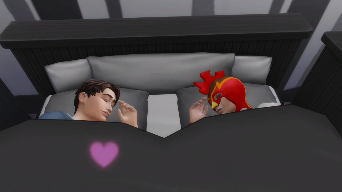 EuphoriaCaramel's tweet photo. Love is love, and this is...um...well, whatever it's fine. #TheSims4 #TheSims #FireRooster https://t.co/ipHdwEEawA