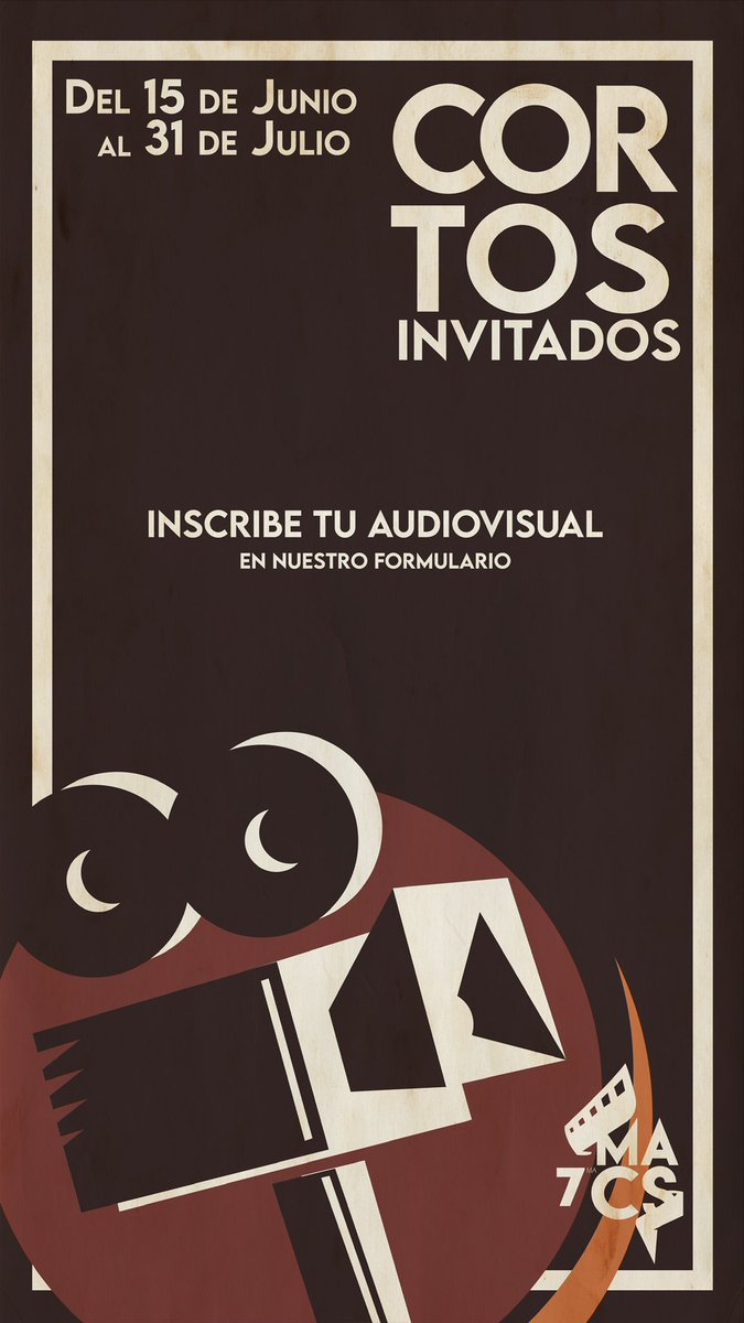 macspucmm's tweet photo. ¡HOY CIERRAN LAS CONVOCATORIAS!

No dejes de inscribir tus audiovisuales y radiodramas 🤩

https://t.co/lAQF5R9fuy https://t.co/uJjh0fi3uq