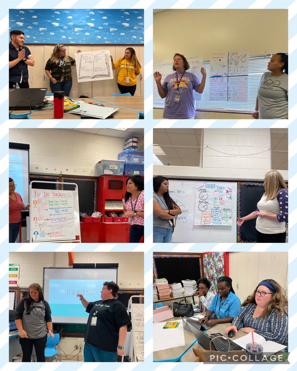 RLAehernandez's tweet photo. Who would have thought reading an Staff Handbook could be so much fun?!
The LAMB teachers went above and beyond their assignment! From sketches to raps and blues! They did it all! 🙌
#LANLevelUp #MitchellStrong @LAMitchellFW @LANSchools @wnyfrac @Amanda_Tiede381 https://t.co/wws1Uv3eg5