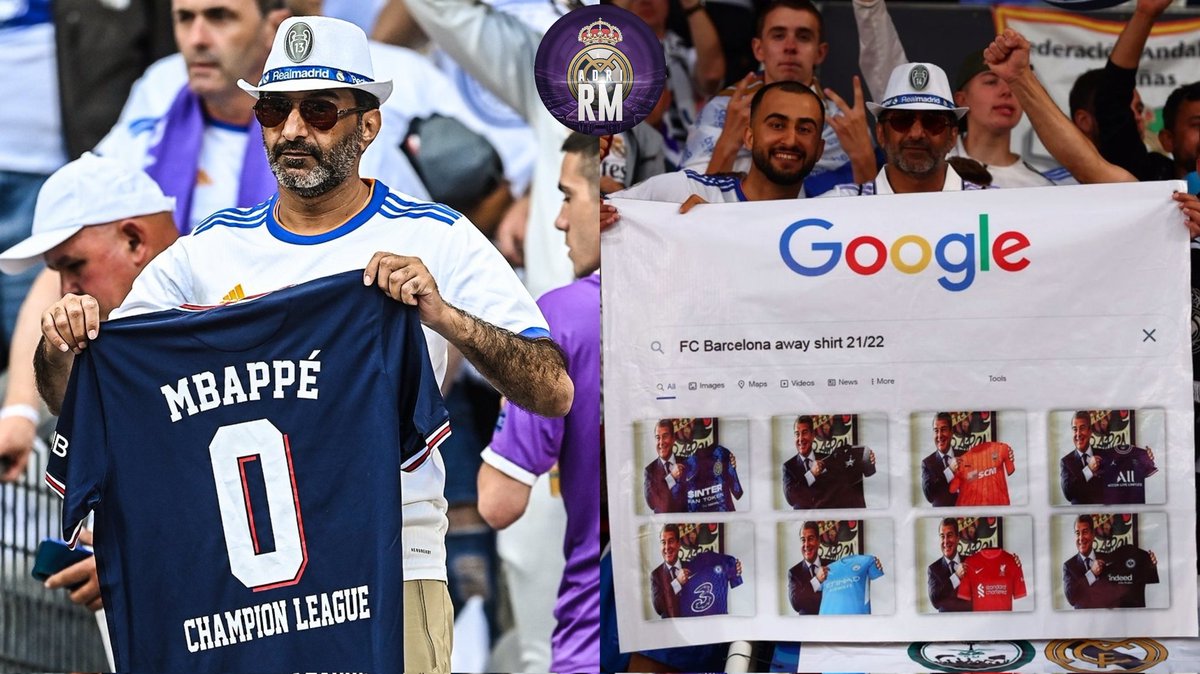 AdriRM33's tweet photo. 🤣 Este aficionado del Real Madrid es un crack. https://t.co/9gZd8PIW2Z
