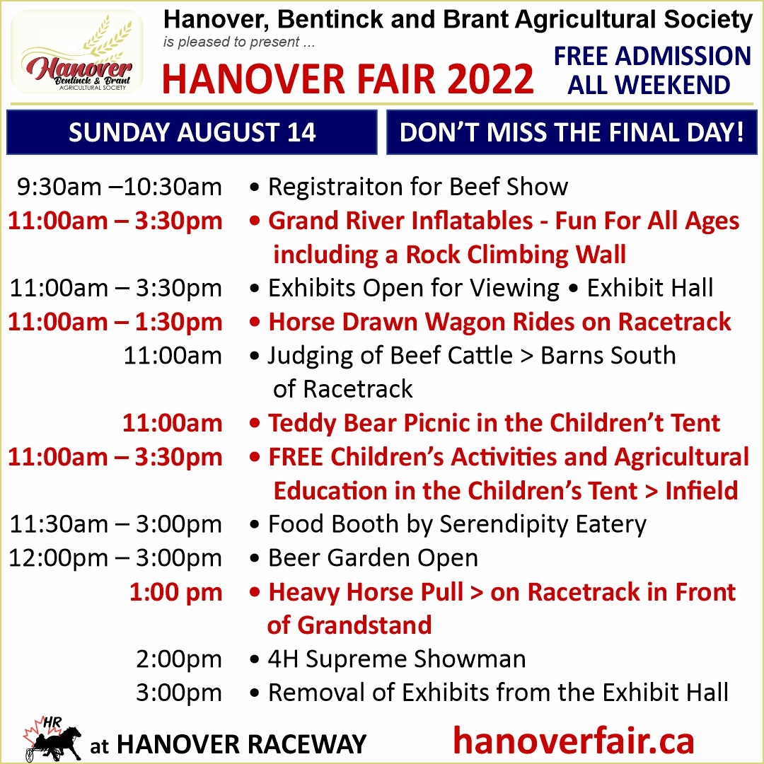 HRaceway's tweet photo. It's a packed weekend of fun this Saturday and Sunday at the @hbbasfair.   Something for everyone! https://t.co/DCO8sl0lbP