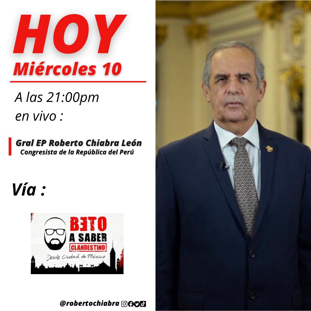 Roberto Chiabra 🇵🇪 tweet media