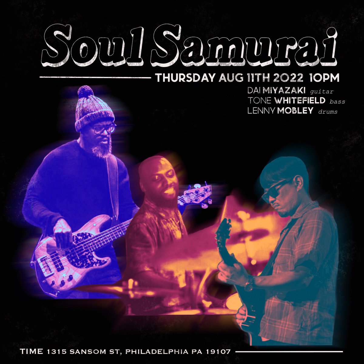 daiguitar's tweet photo. 🪷TOMORROW 🪷Thursday 8.11 2022 10PM @TIMErestaurant #philly #philadelphia #livemusic #jamsession #soulsamurai https://t.co/3sh12Z75vC