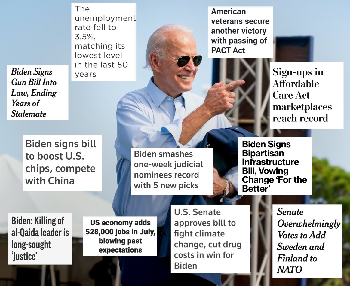 Thanks <a href="/JoeBiden/">Joe Biden</a> 😎