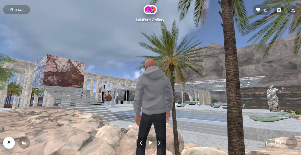 luisfern5's tweet photo. taking a minute to
“stop smell the (🌹palm trees)”
#metaEstates_VILLA @metamundo_NFT @spatialxr version. 

Cant wait to see the INTERACTIVE canvases filled w beautiful #ART or branded PRODUCTS // 
and the space filled with #DJ.s , retailers, event planners, chefs ++++ 

WWUD ? https://t.co/LsXojmJpkF