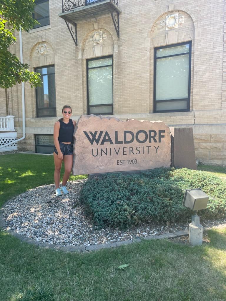 sdminspector's tweet photo. Dropped @Eliza_mckown off at  @Waldorf_U on Monday. Hard to believe how fast time went by. Proud of you and look forward to your future. Luv U!! ❤️❤️BEASTMODE 24/7 https://t.co/pEEvxW90wa