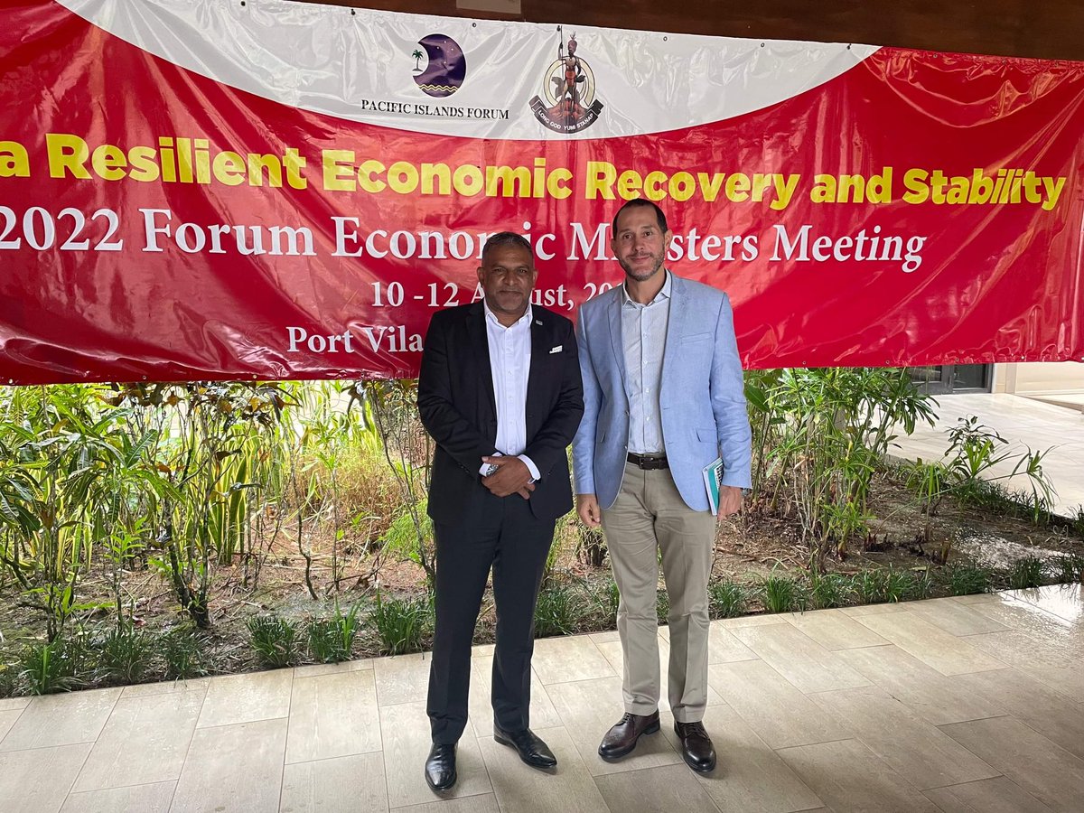 ILOPasifika's tweet photo. ILO was pleased to join the @UNinFJSITOTUVU at the #FEMM2022 & support the #2050 Strategy for the Blue Pacific Content & the Pacific Sustainable Development Cooperation Framework. https://t.co/G7McJSqFro