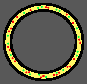 BooFishBalls's tweet photo. @CafeExe The exe Bakery! It's a donut ring, it's kind of like a funyun. But it's a donut! There is 2 types of flavors. There's Yellow Lime, And Strawberry Red. I don't know what to call it, so you can name them! https://t.co/77fTEvegRt
