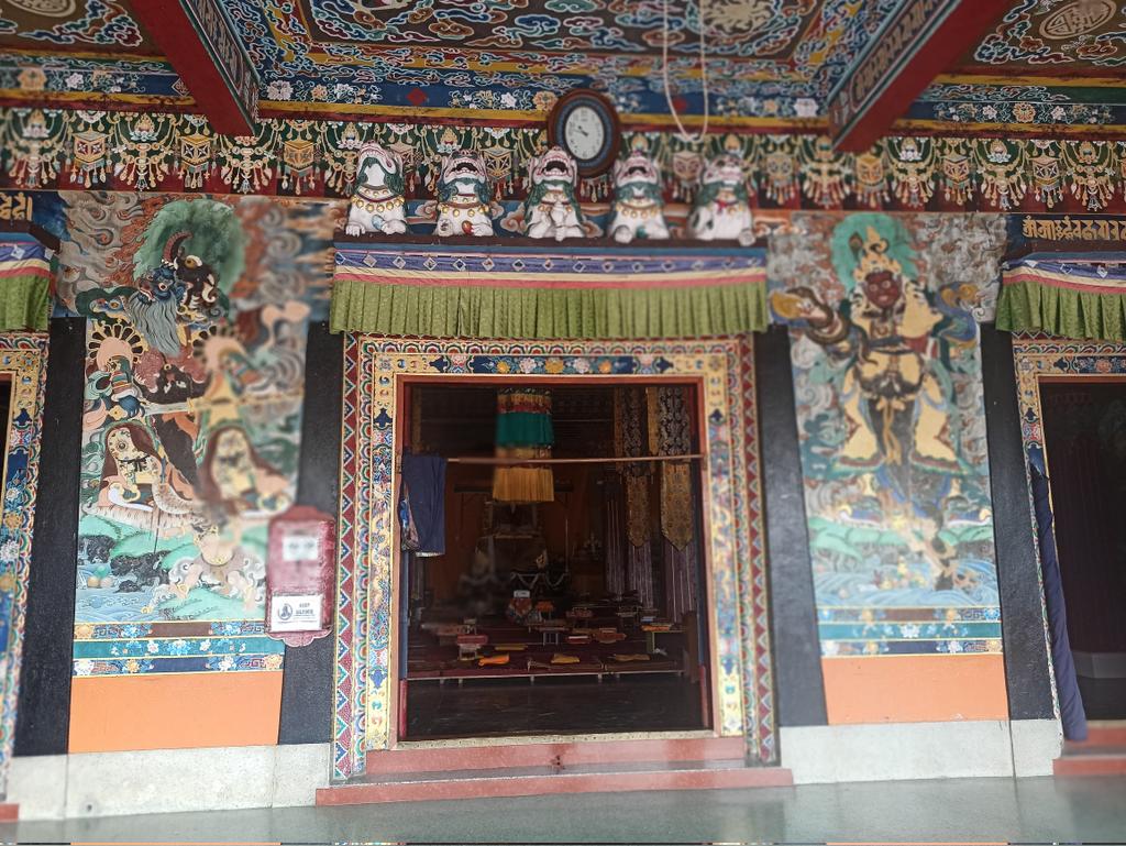 GR_Raghavender's tweet photo. #RumtekMonastery,#Gangtok was founded by #WangchukDorje, 9th #KarmapaLama in 16th century.Originally called #DharmaChakraCentre,it includes a beautiful shrine temple & a monastery for the monks.The shrine was established to spread the teachings of #Buddha throughout the world. https://t.co/cs3FO9xXY1