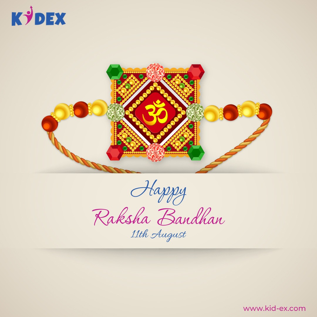YoungAllRounder's tweet photo. #KidEx wishing you all a very Happy Rakshabandhan! The festival of #RakshaBandhan is to cherish the beautiful memories and strengthen the bond the #siblings share with each other. Let's celebrate the #bond of love with all our hearts on this auspicious day. https://t.co/QM2C0CFSNi