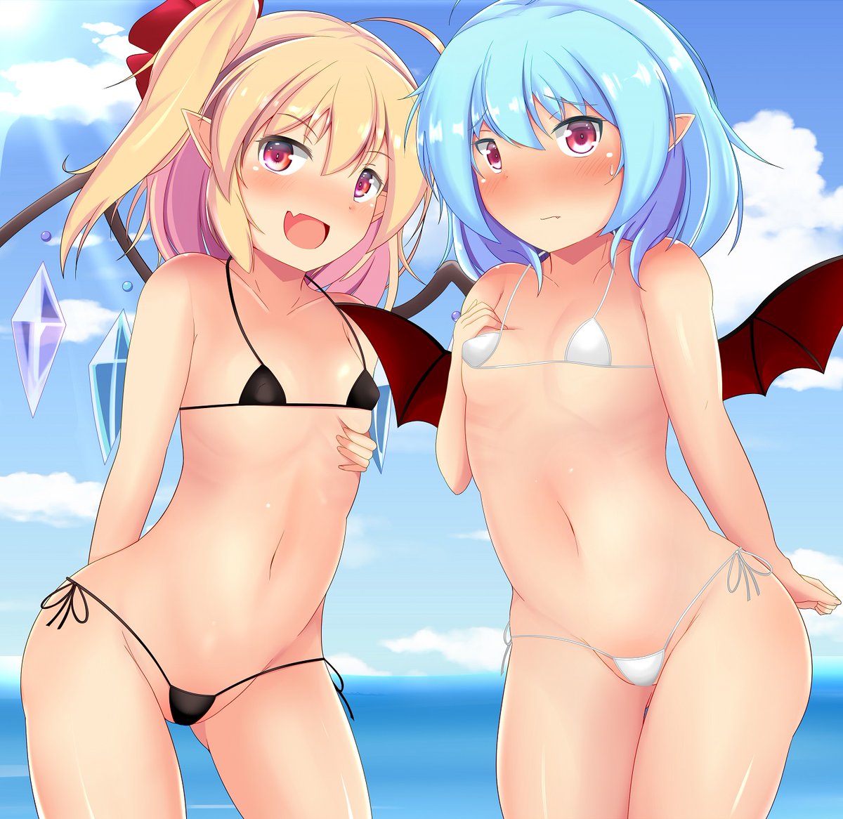 マイクロビキニスカーレット姉妹 