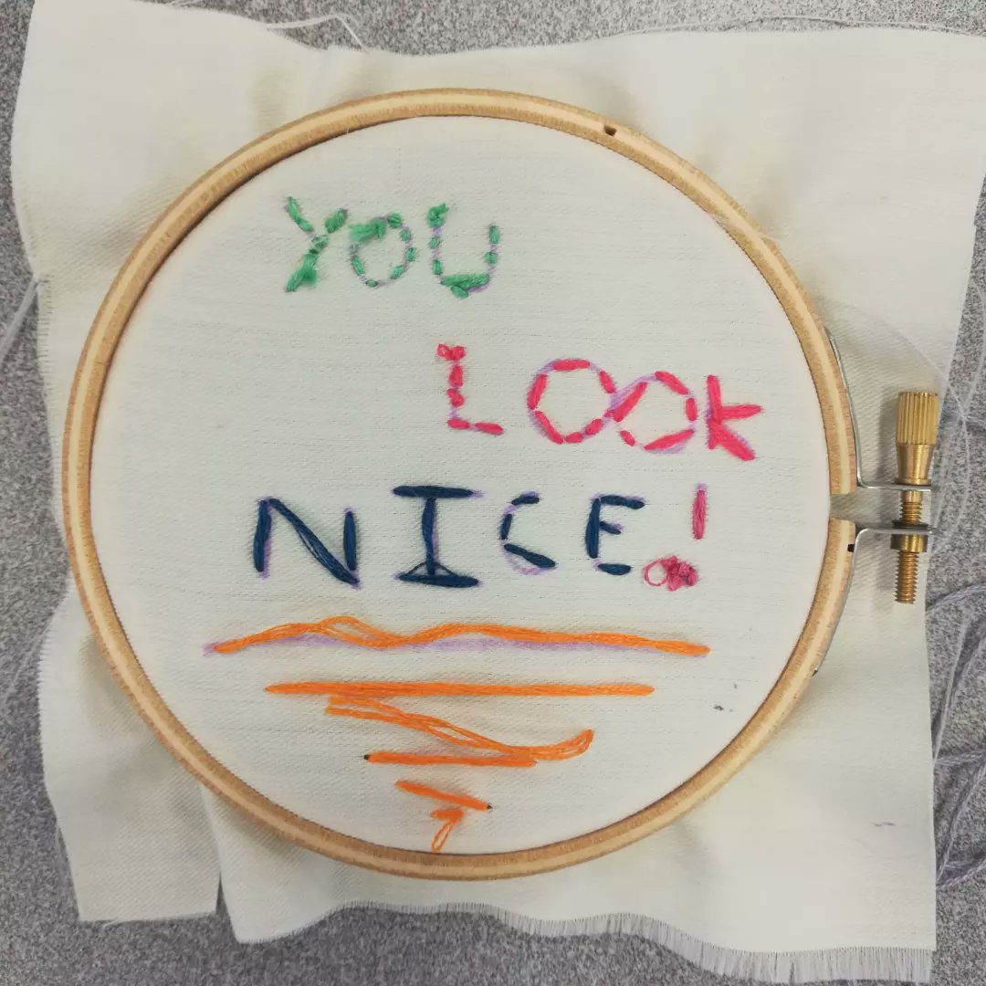 Julia Roebuck (@upcyclefashion) on Twitter photo The last workshop of 2022/2022 academic year, a high school transition #creativehealth collaboration with <a href="/EvokeKirklees/">Evoke Partnership</a> <a href="/batleygirls/">Batley Girls' High School</a> - embroidering tokens with yr 6's at their new high school - stitching what they would want to read on first day of yr 7. #textiles #ks3 #kirklees The last workshop of 2022/2022 academic year, a high school transition #creativehealth collaboration with <a href="/EvokeKirklees/">Evoke Partnership</a> <a href="/batleygirls/">Batley Girls' High School</a> - embroidering tokens with yr 6's at their new high school - stitching what they would want to read on first day of yr 7. #textiles #ks3 #kirklees
