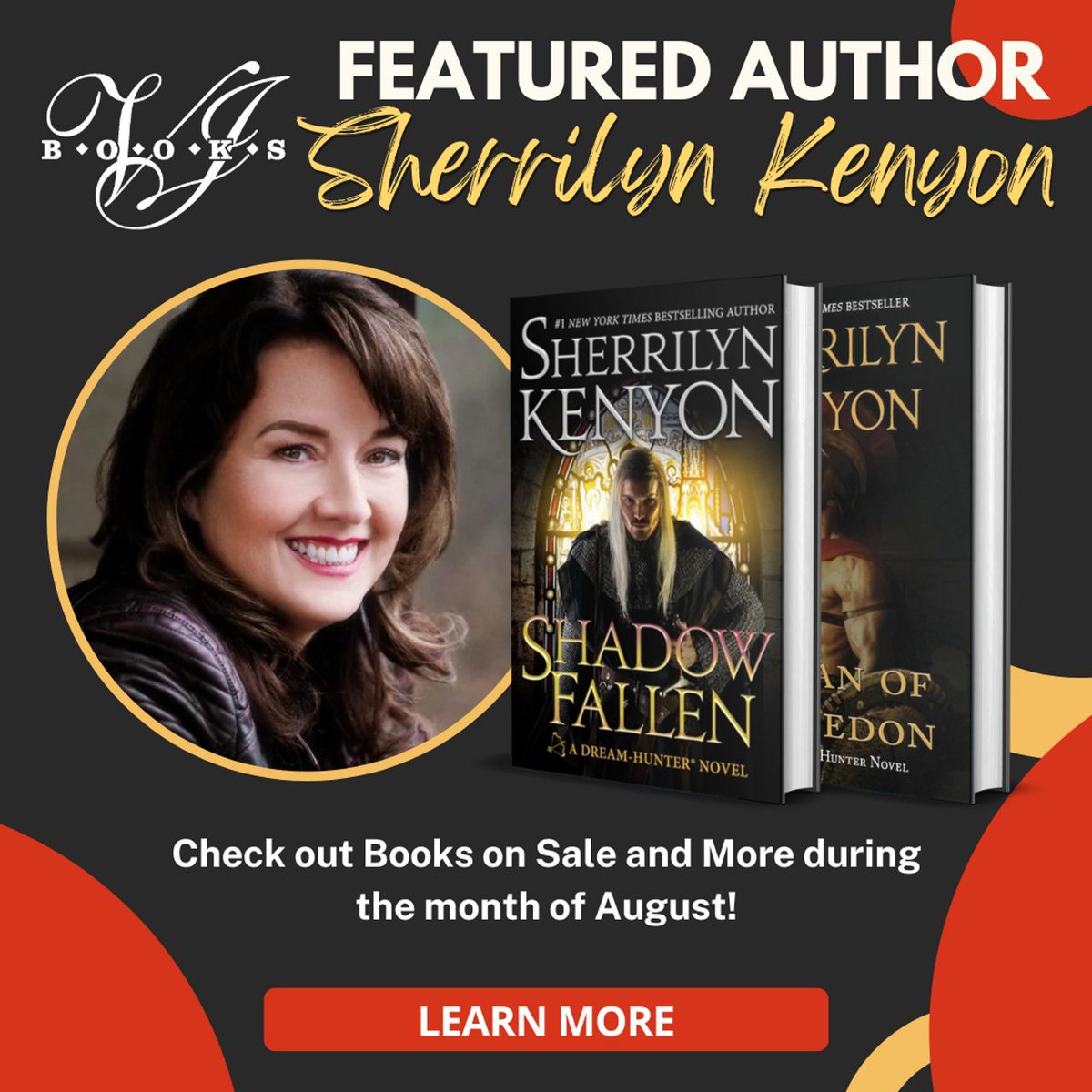 vjbooks's tweet photo. For the month of August signed books by @mysherrilyn ARE 50% OFF! Check out the link below to fill out your collection:
https://t.co/WmdLFm9O1S
#menyons #sherrilynKenyon #Sherrilynmcqueen https://t.co/0ZF7pL74ca