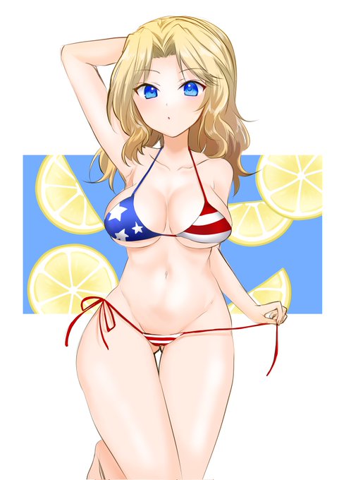 水着ケイ

#ガルパン 
#garupan
#絵描きさんと繫がりたい 