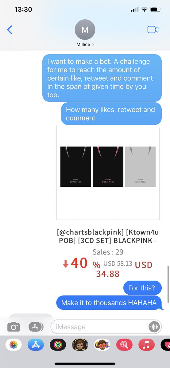 KTLBWLLV's tweet photo. Hello! Can you please help me out. I made a bet with a friend of mine and I was hoping if you could help me reach the goal of. 

12,000 likes 
6,000 retweets 
19,000 comments

PRETTY PLEASE LIKE, RETWEET AND TYPE/COMMENT WHATEVER BELOW. THANK YOU SO MUCH 😩🫶🏼🫶🏼 https://t.co/vyfyGDpNRJ