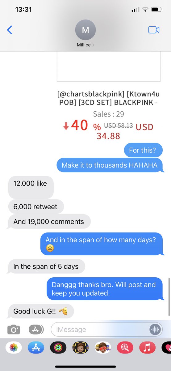 KTLBWLLV's tweet photo. Hello! Can you please help me out. I made a bet with a friend of mine and I was hoping if you could help me reach the goal of. 

12,000 likes 
6,000 retweets 
19,000 comments

PRETTY PLEASE LIKE, RETWEET AND TYPE/COMMENT WHATEVER BELOW. THANK YOU SO MUCH 😩🫶🏼🫶🏼 https://t.co/vyfyGDpNRJ
