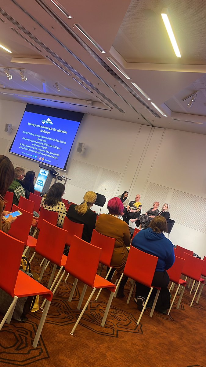 Time to start reshaping then way we view gaming through eSports. Well-being and engagement benefits through the roof…oh and it’s only a tiny bit fun!! 🎮 #edutechau #esports #gaming #changethementality <a href="/martinezgeek/">Dan Martinez</a> <a href="/bronst/">Bron Stuckey</a>