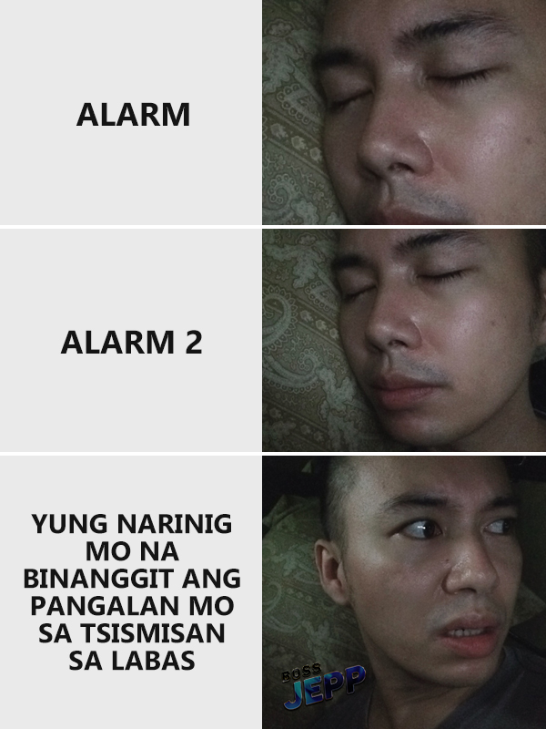 BossJeppTV's tweet photo. Yung moment na narinig mo na binanggit ang pangalan mo sa tsismisan ng #marites sa labas. https://t.co/Q44v1e3Akl